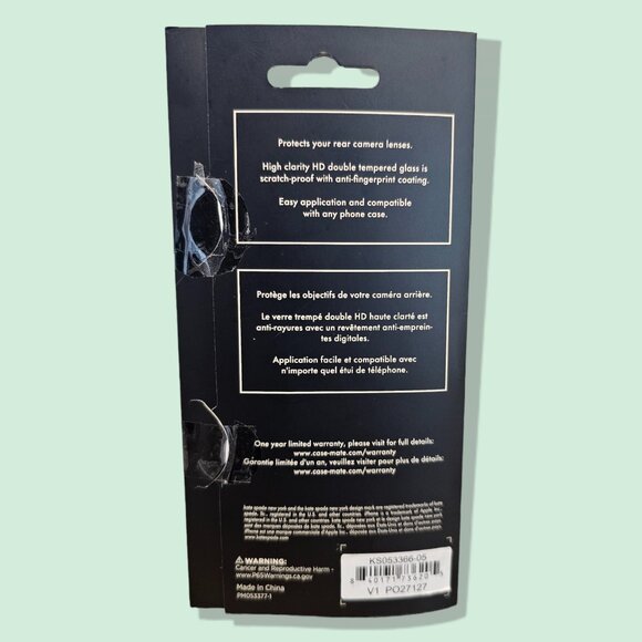 Kate Spade New York Apple iPhone 14/iPhone 14 Plus Aluminum Ring Lens Protector - Picture 2 of 4